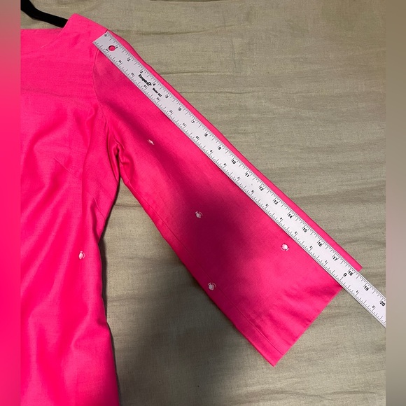 Lilly‎ Pulitzer Shift Dress Size 6 Pink Embellished Preppy Knee Length Jersey - Picture 16 of 16